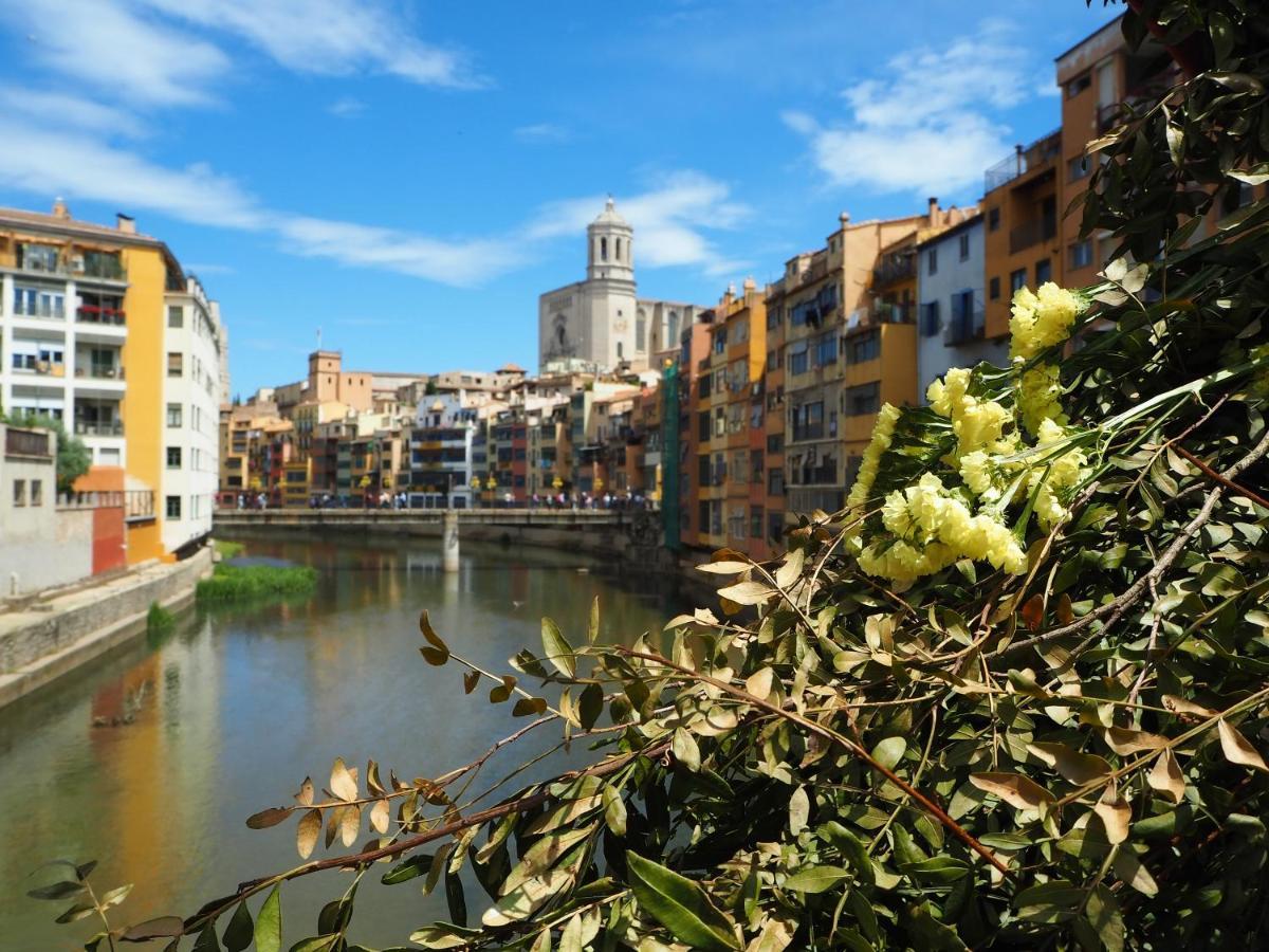 Apartament Modern A Girona Centre, Parking Gratis Exteriör bild